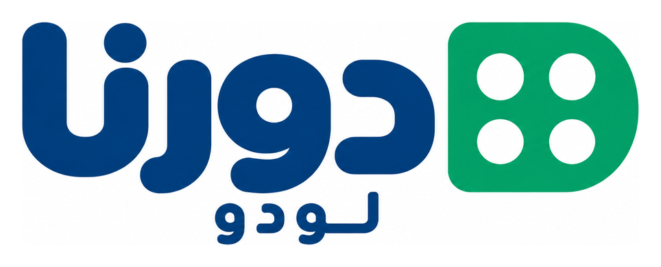أربع قطع لودو ملوّنة حول نجمة